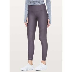 Lululemon Zoned in Leggings Sz 6 Moonphase Senseknit Compression Breathable